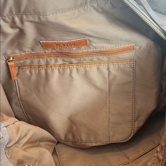 Like new Tan Suede Hobo Shoulder Bag - Picture 9 of 16